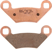 Ebc Long-life Sintered "R" Brake Pads - Front & Rear