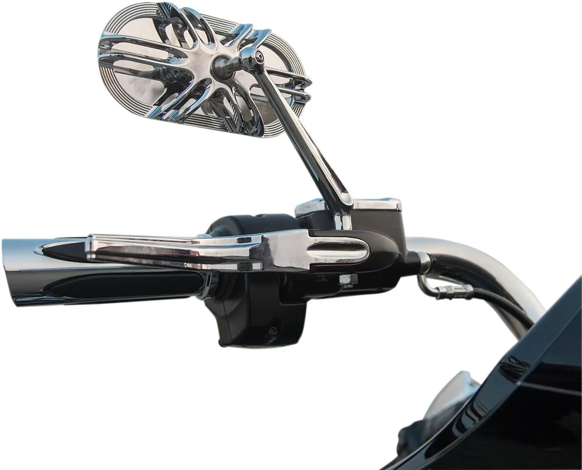 Arlen Ness Caged Series Mirror - Chrome