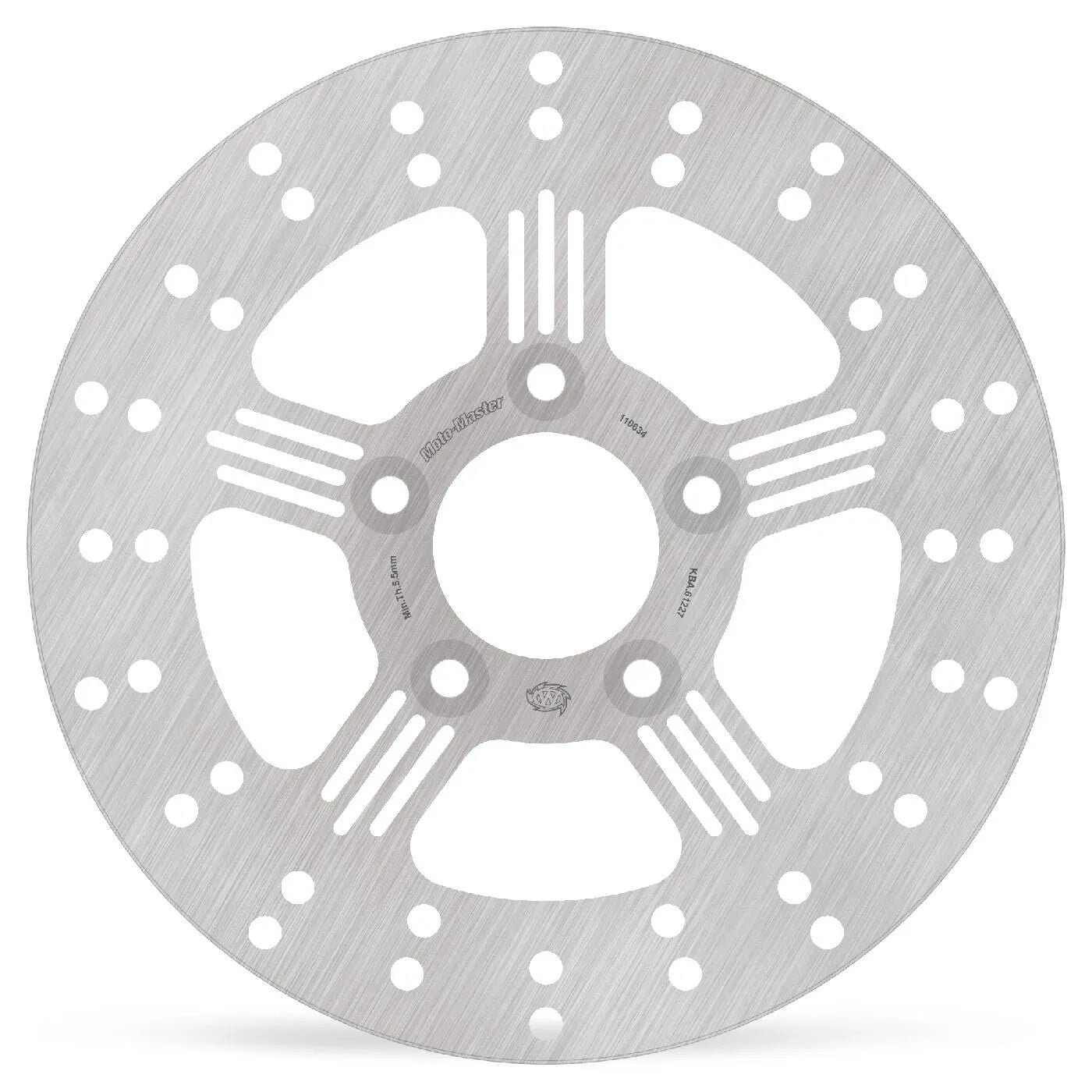 Moto-master Custom Series Fixed Brake Rotor For Motorcycle - Rear