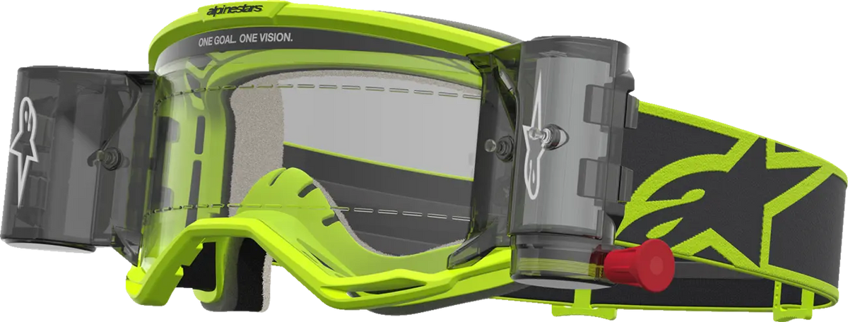 Alpinestars Vision 5 Rora Roll-Off Goggles Yellow Fluo