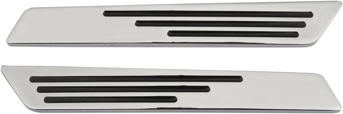 Drag Specialties Saddlebag Hinge Inserts - Chrome