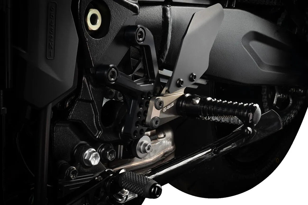 Gilles Tooling Adjustable Rearset - Black