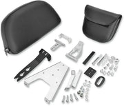 Show Chrome Smart Mount Detachable Motorcycle Backrest