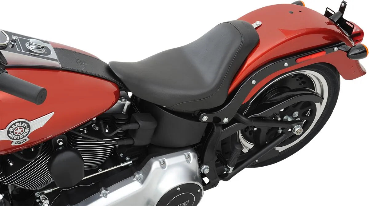 Saddlemen S3 Super Slammed Solo Seat - For Harley Davidson