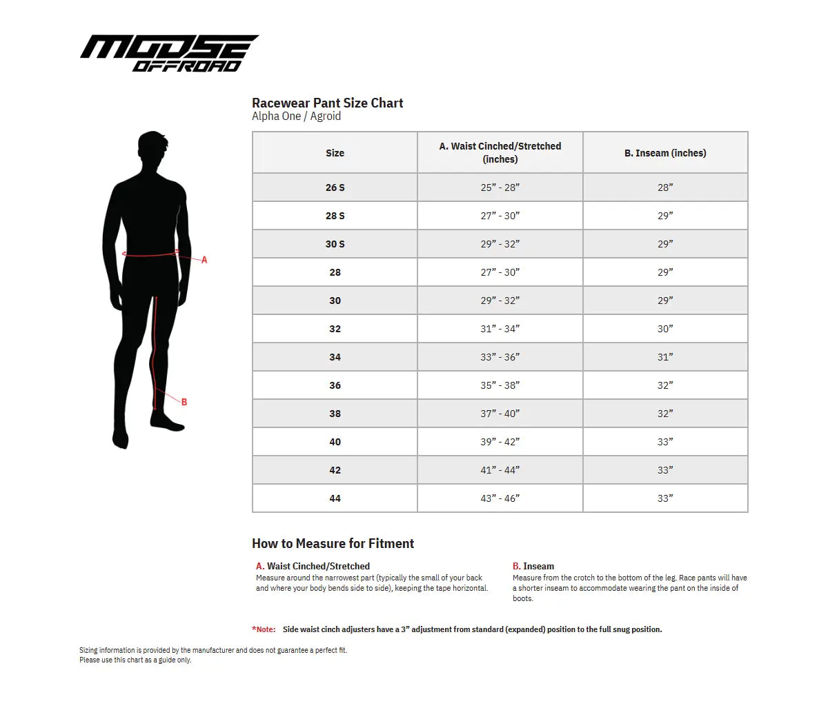 Moose Offroad Soft-Goods Alpha One Pants Blue/Orange