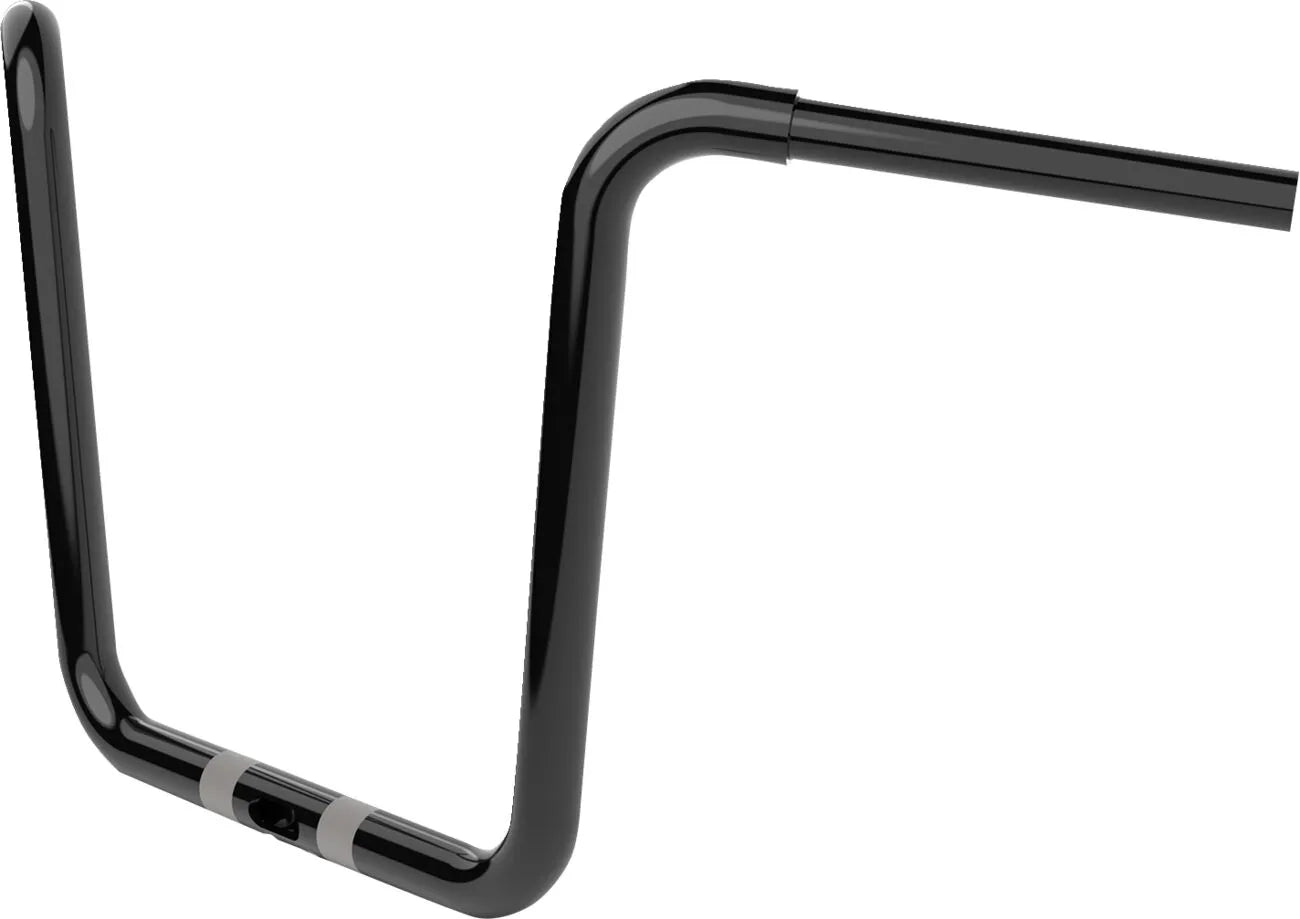 La Choppers Twin Round 14" Black Handlebar