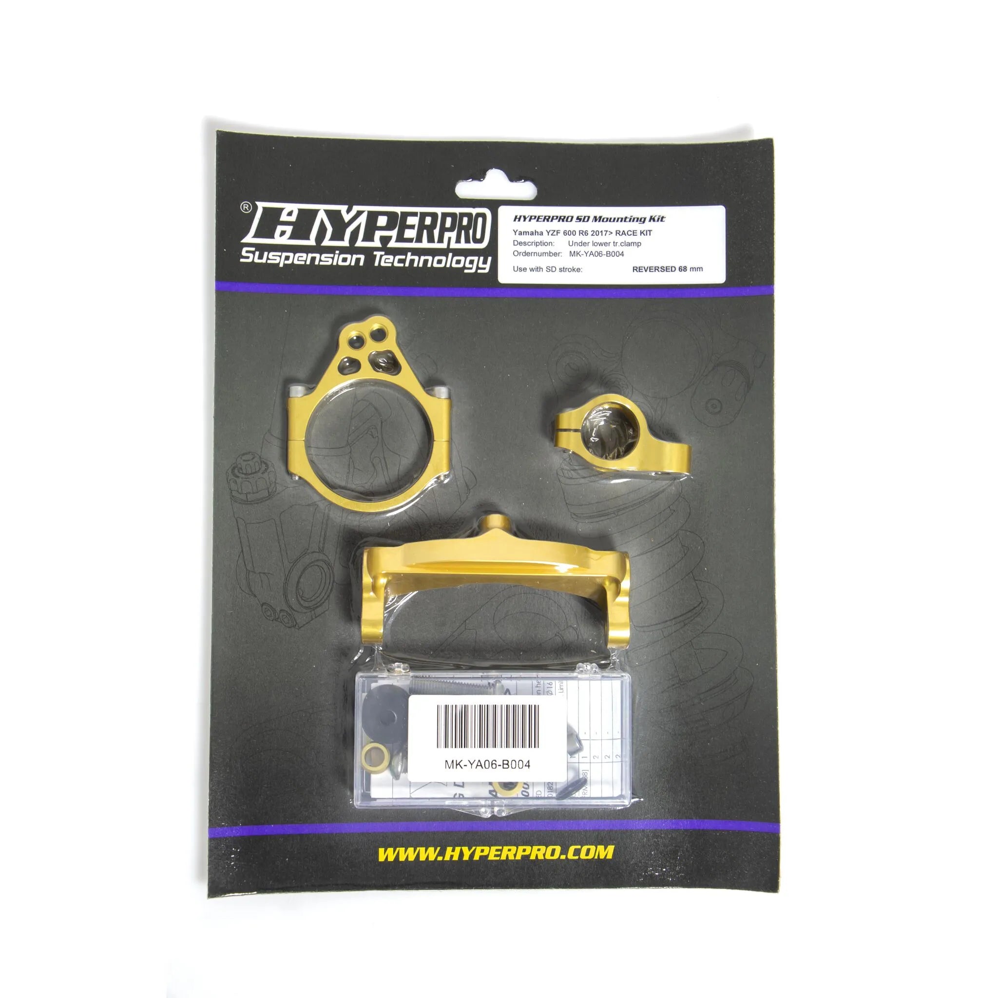 Hyperpro Steering Damper Mounting Kit