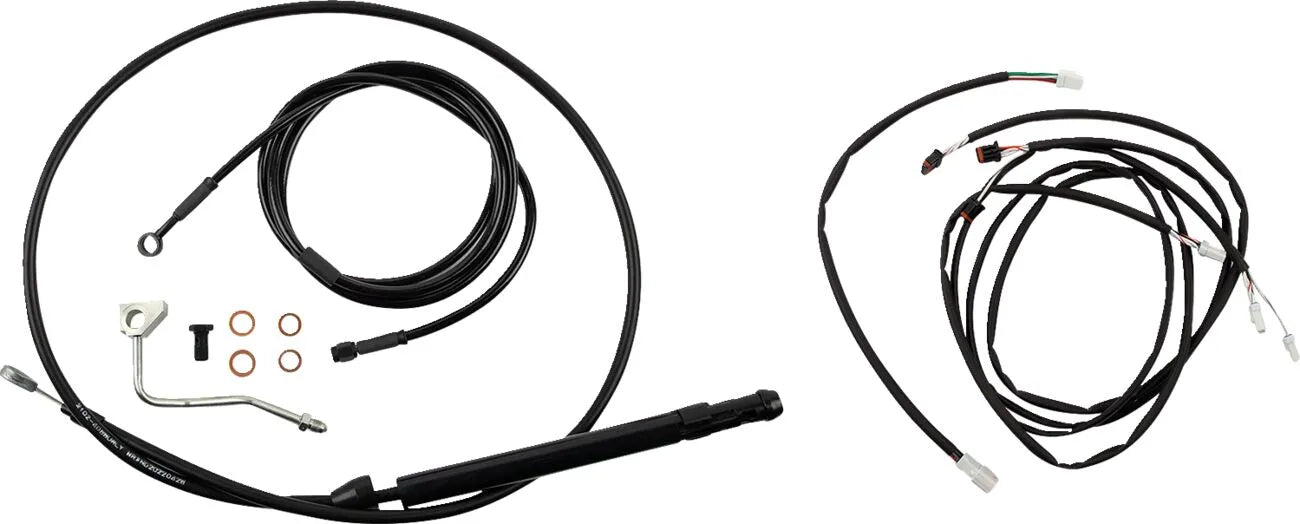 Burly Brand Touring Model Control Kit For 2" Risers