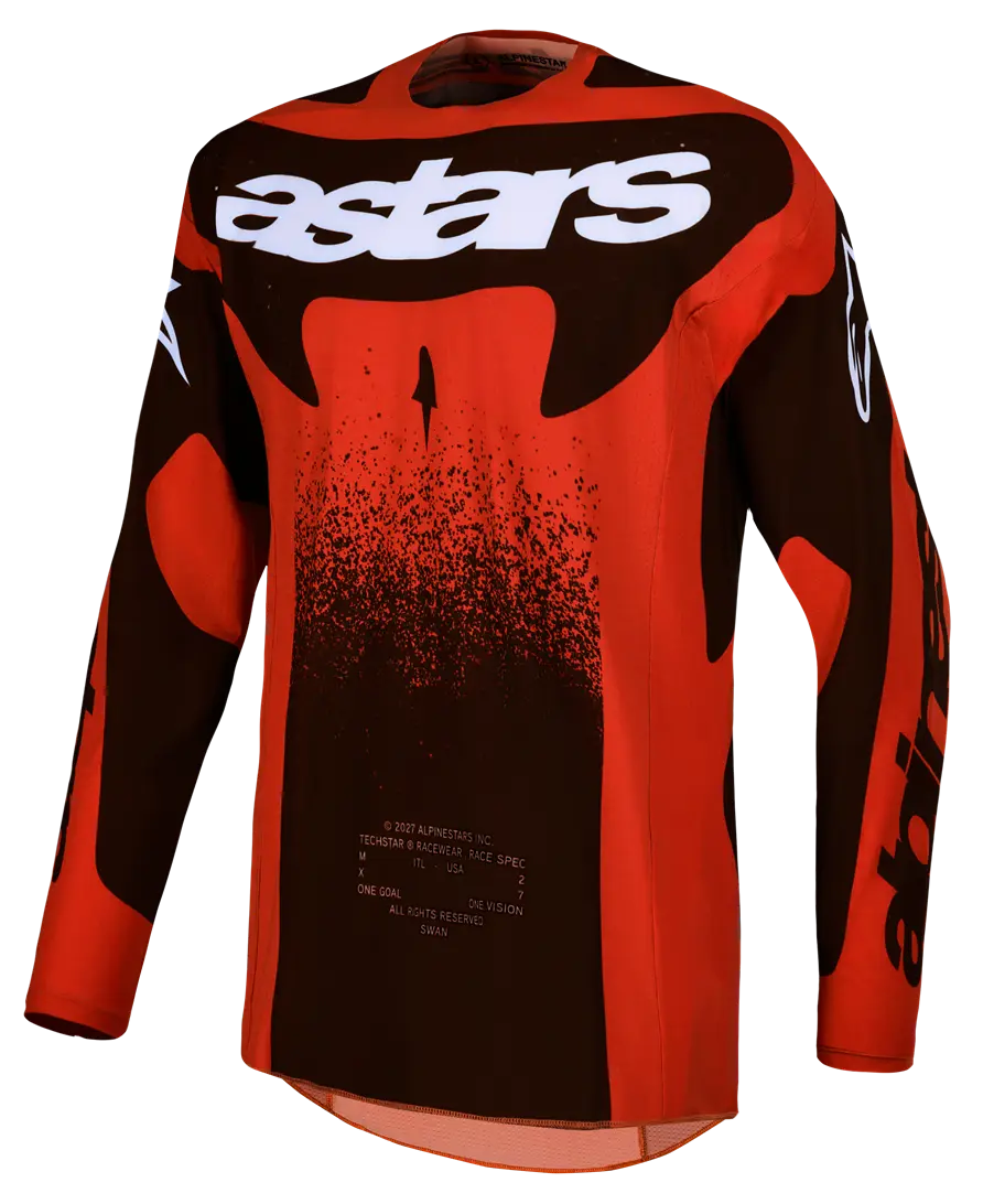 Alpinestars Techstar Swan Jersey Red/Black/White