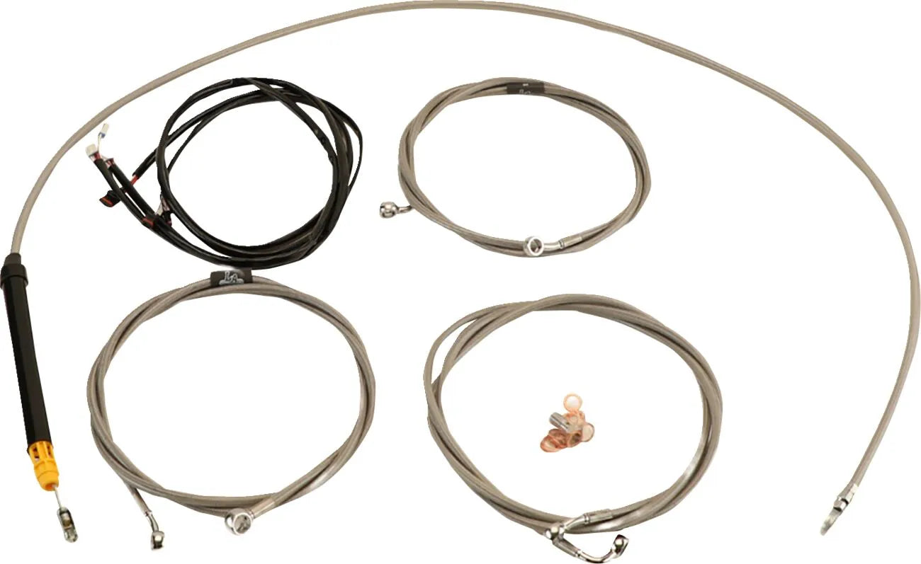 La Choppers Complete Plug-N-Play Cable Kit for 15-17" Handlebars