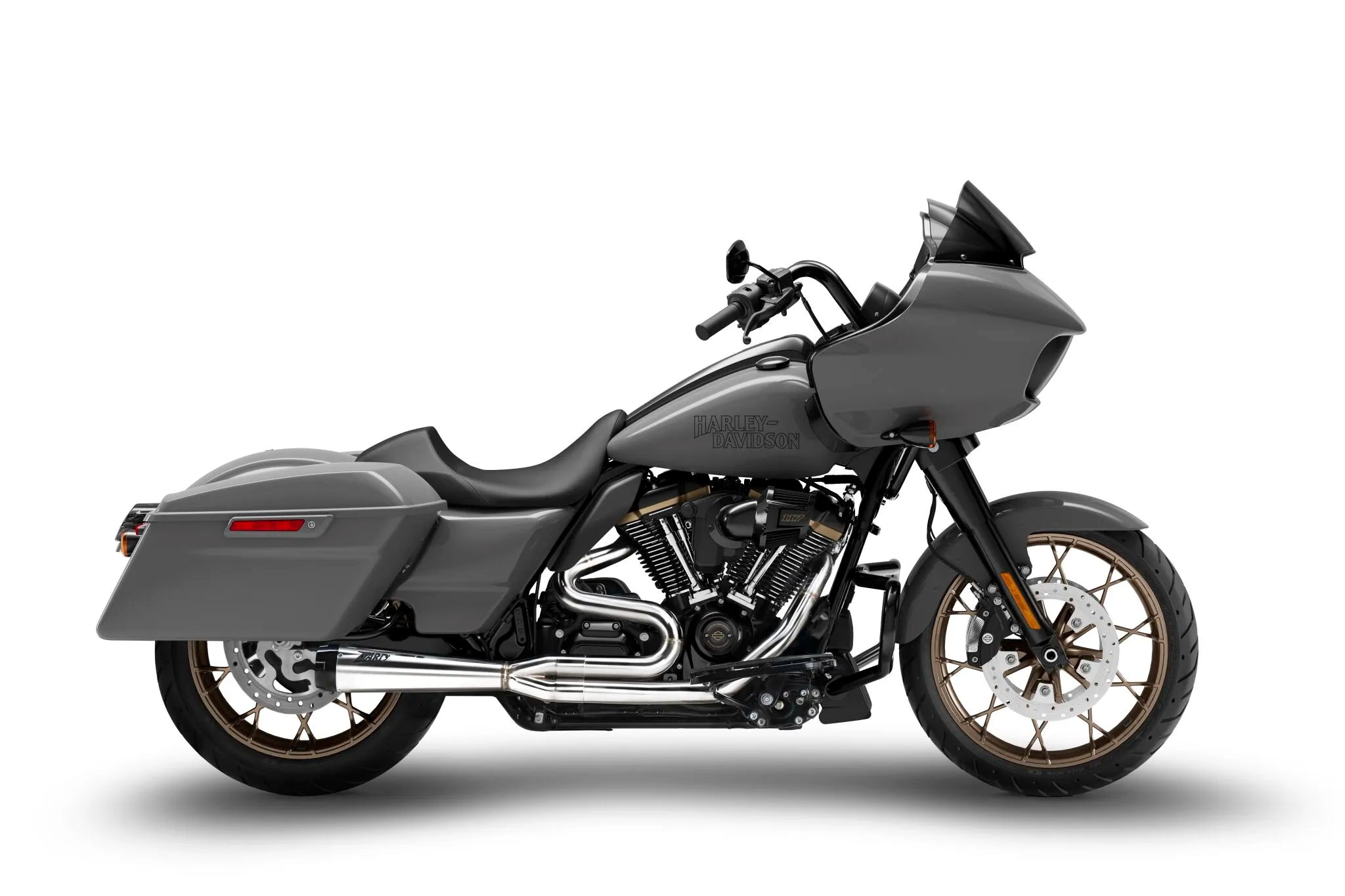 Zard 2:1 Full Exhaust System For Harley-davidson Tourings - ECE Street Legal & Approved - ECE Street Legal Approved