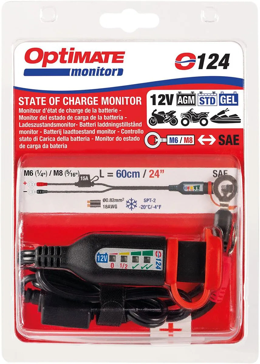 Tecmate Optimate Battery Charge Status Lead