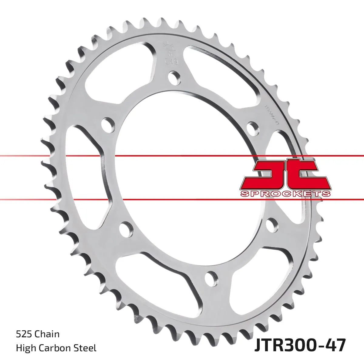 Jt Sprockets Rear Sprocket - Black Zinc Finish
