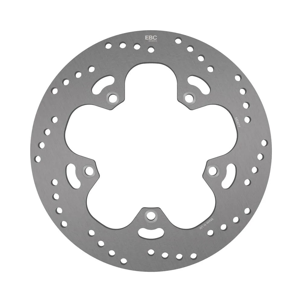 Ebc Round Hpsr Solid Brake Rotor - 285mm Stainless Steel - Rear