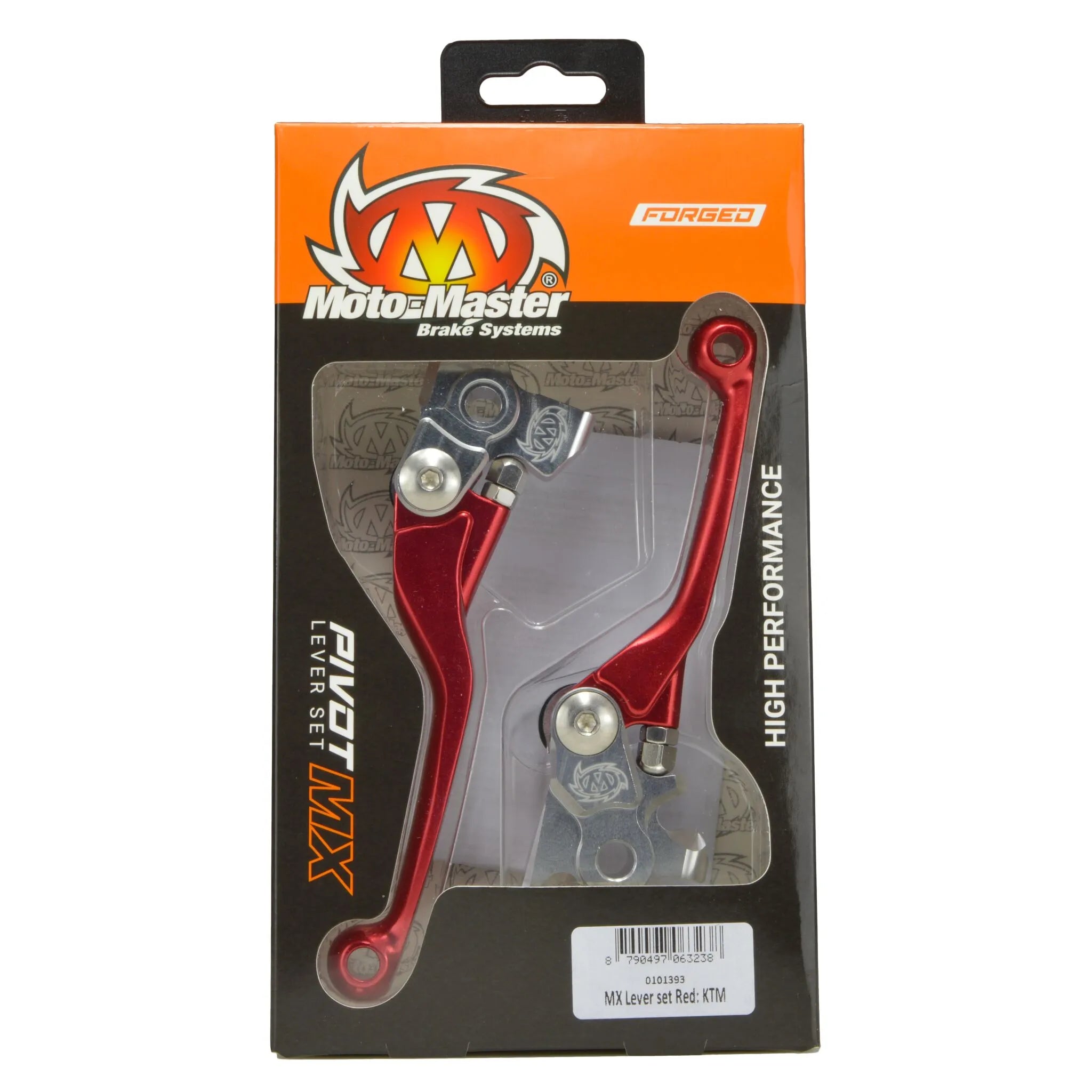 Moto-master Pivot Lever Set - Red