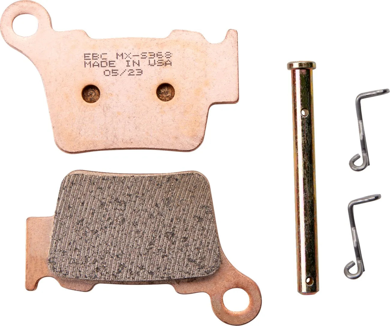 Ebc Racing Sintered Mxs Brake Pads For Racing - Front & Rear