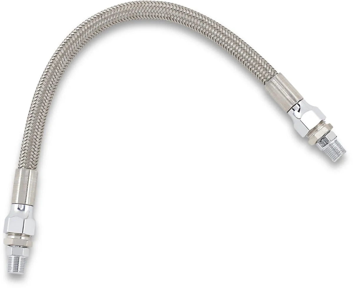 Drag Specialties Universal Stainless Steel Braided Oil Line