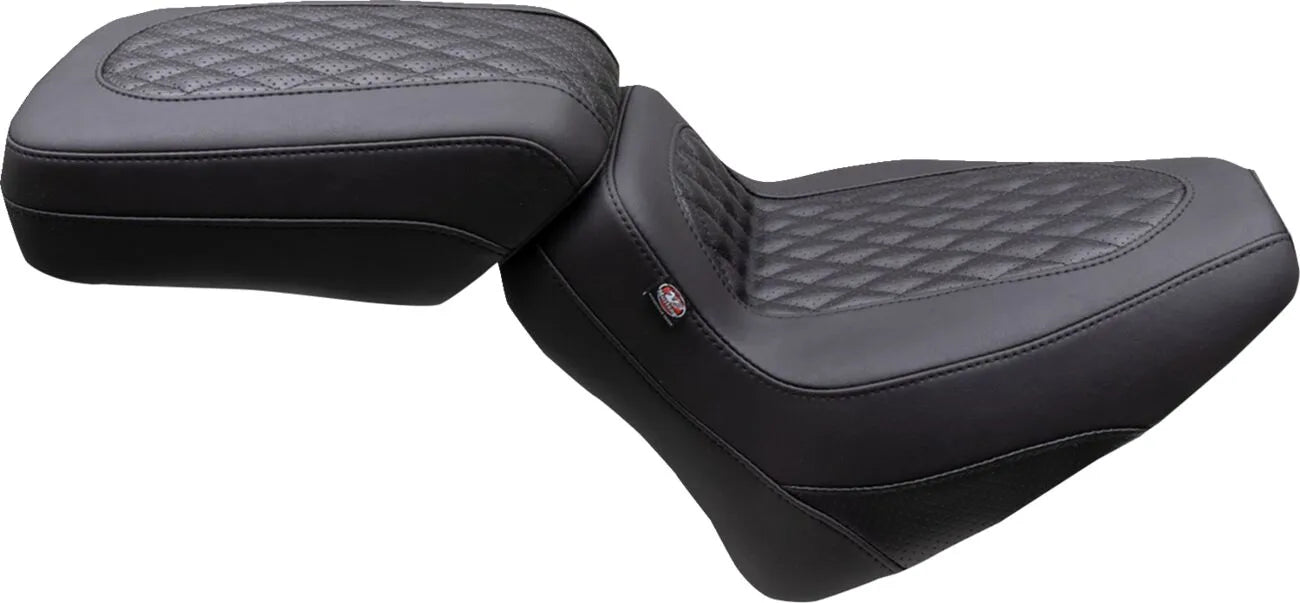Mustang Squareback Solo Seat For Chief - For INDIAN