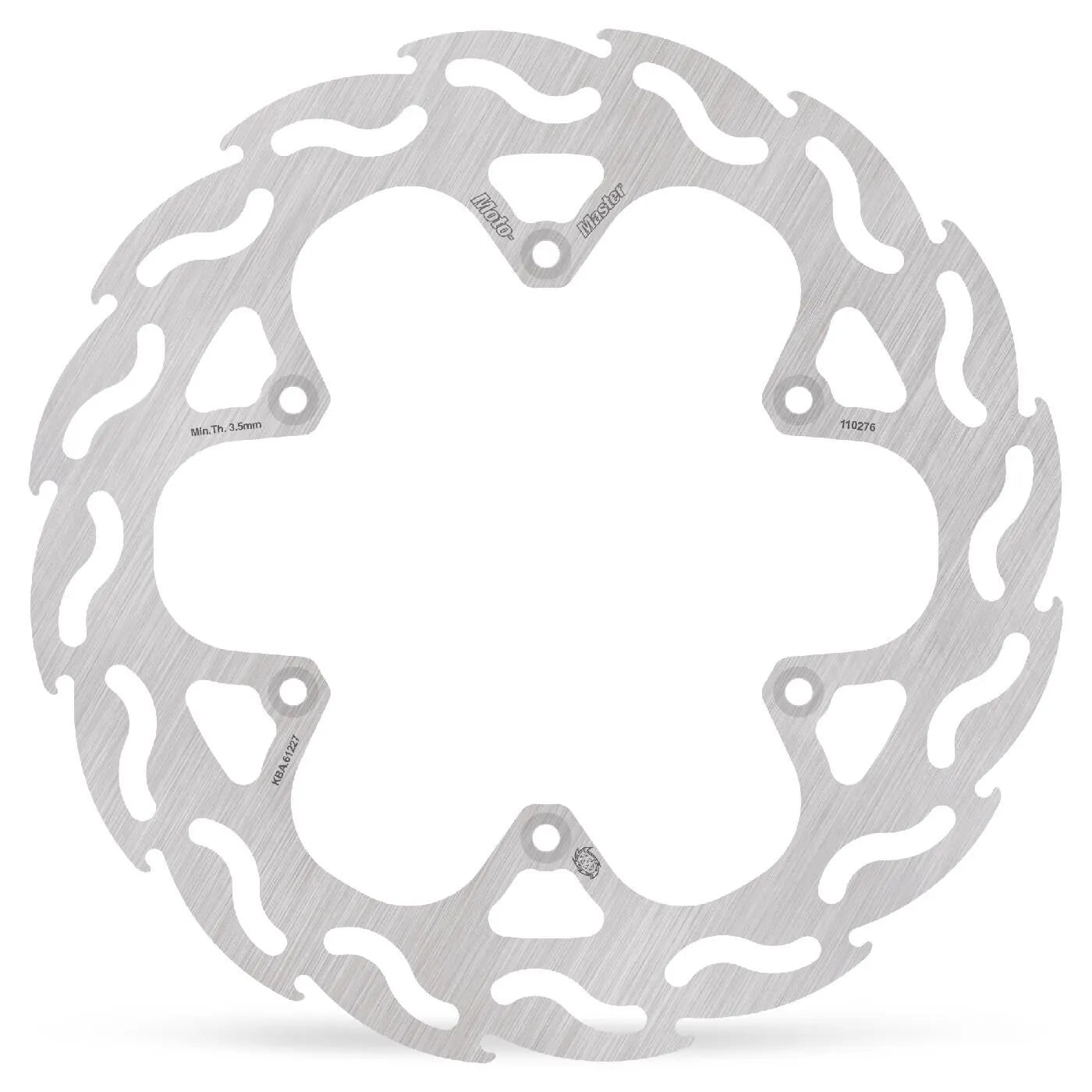 Moto-master Flame Series Fixed Brake Rotor - Rear