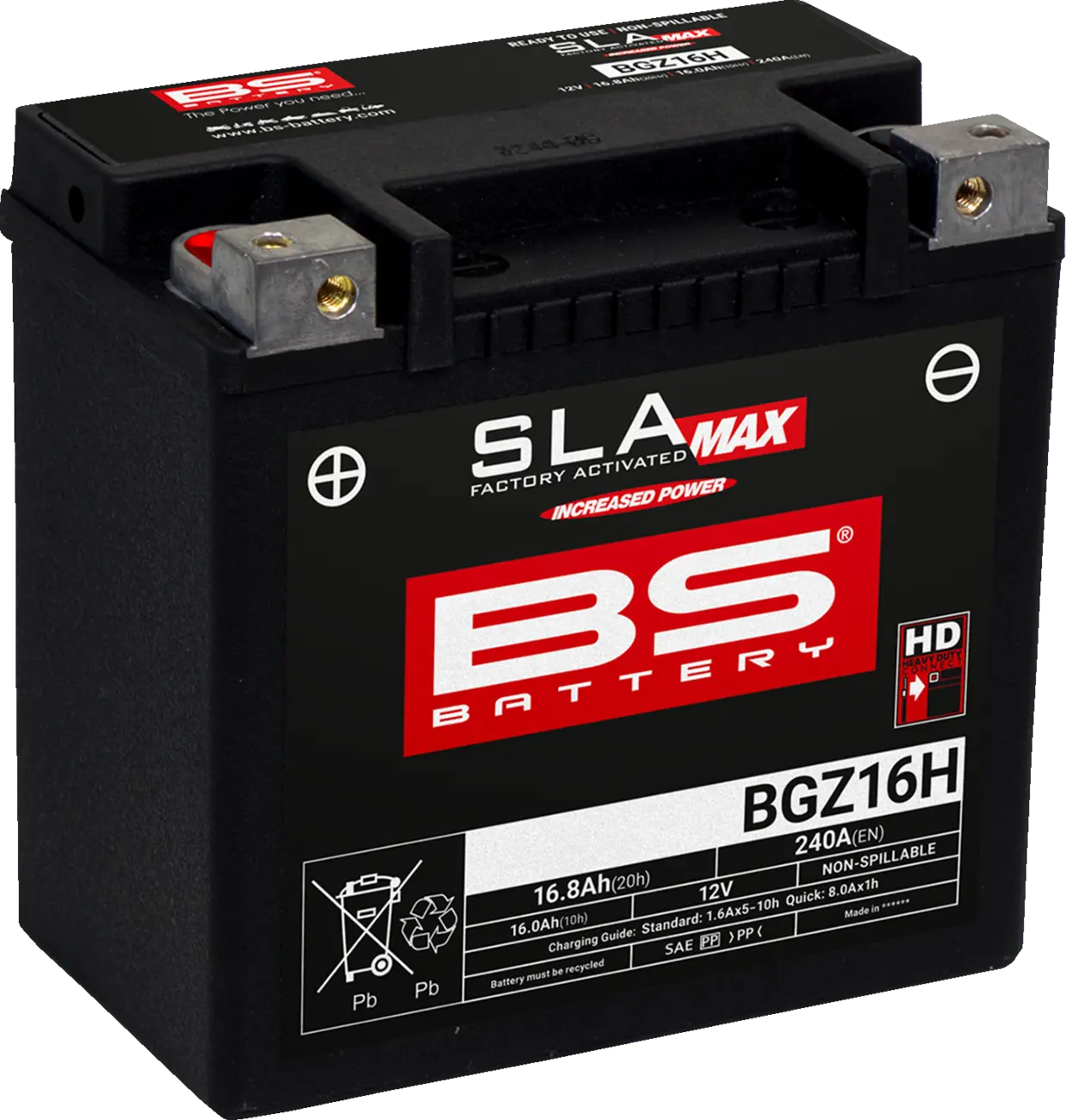 Bs Battery Sla Agm Battery - 12v 16ah