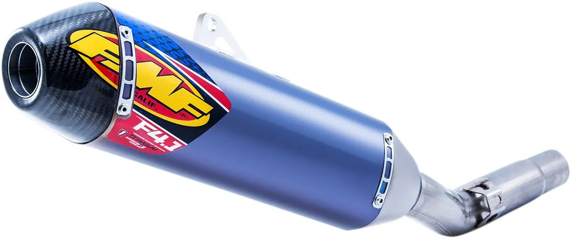 Fmf Factory 4.1 Rct Slip-on Muffler Titanium Anodized Blue