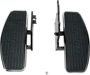 Cobra Classic Floorboard Kit - Black/chrome