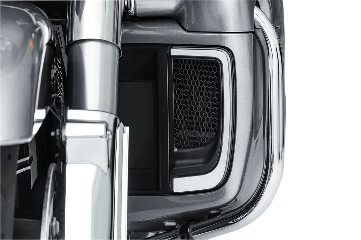 Kuryakyn Tracer Led Fairing Lower Grill Inserts
