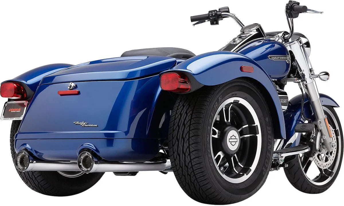 Cobra Rpt Slip-on Mufflers For Freewheeler