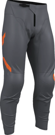 Thor Ridemode Menace Blue Motocross Pants - Charcoal Gray