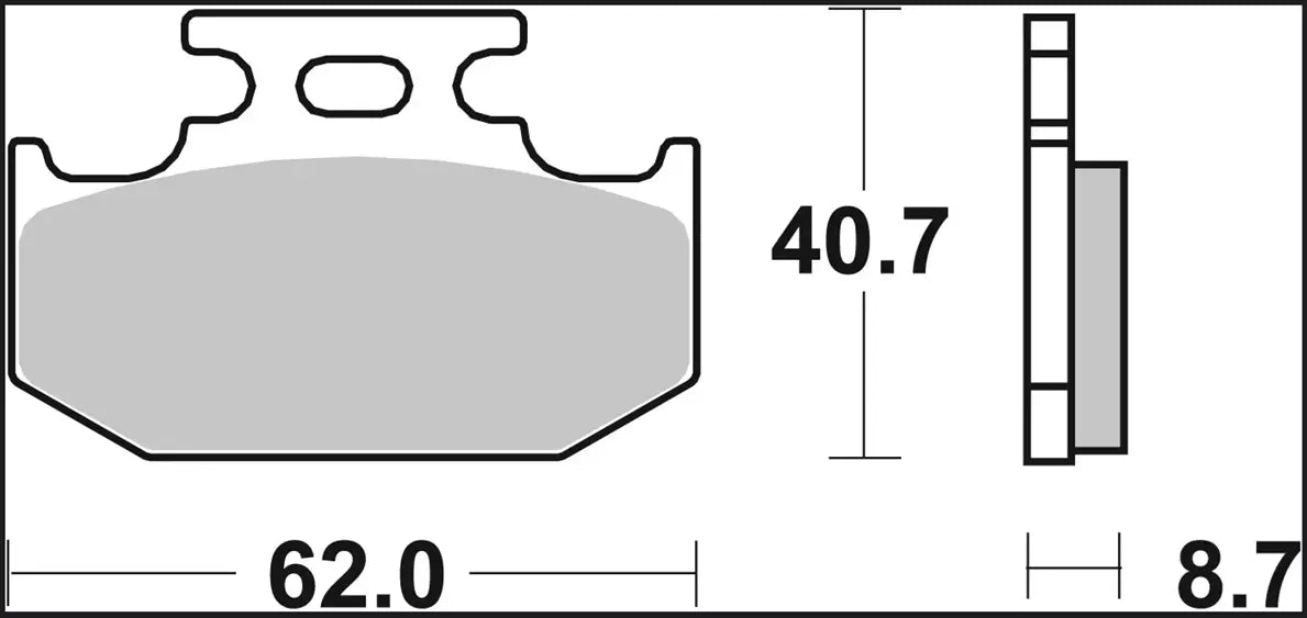 Brembo TT Carbon Ceramic Brake Pads