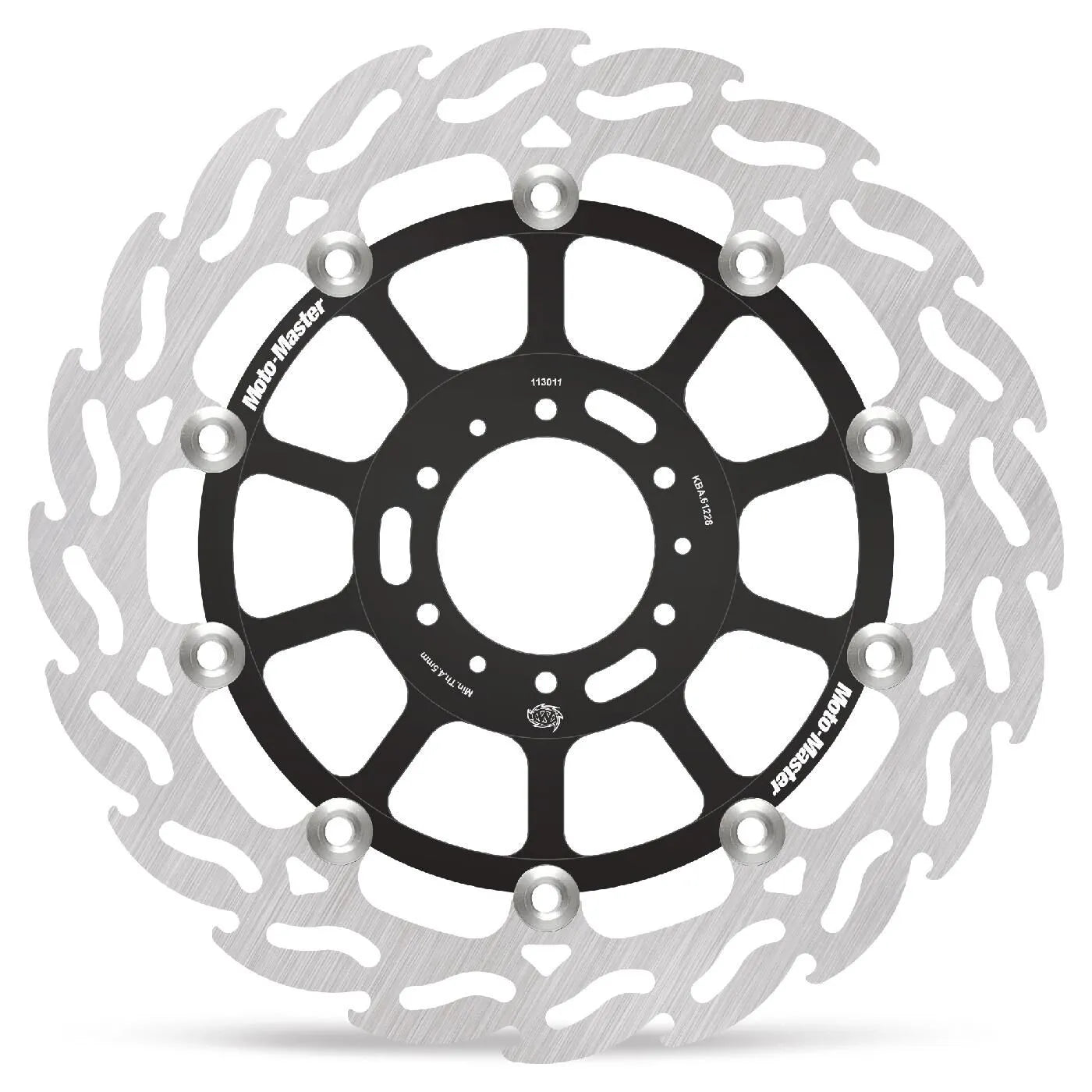 Moto-master Flame Series Floating Brake Rotor 296mm - Front