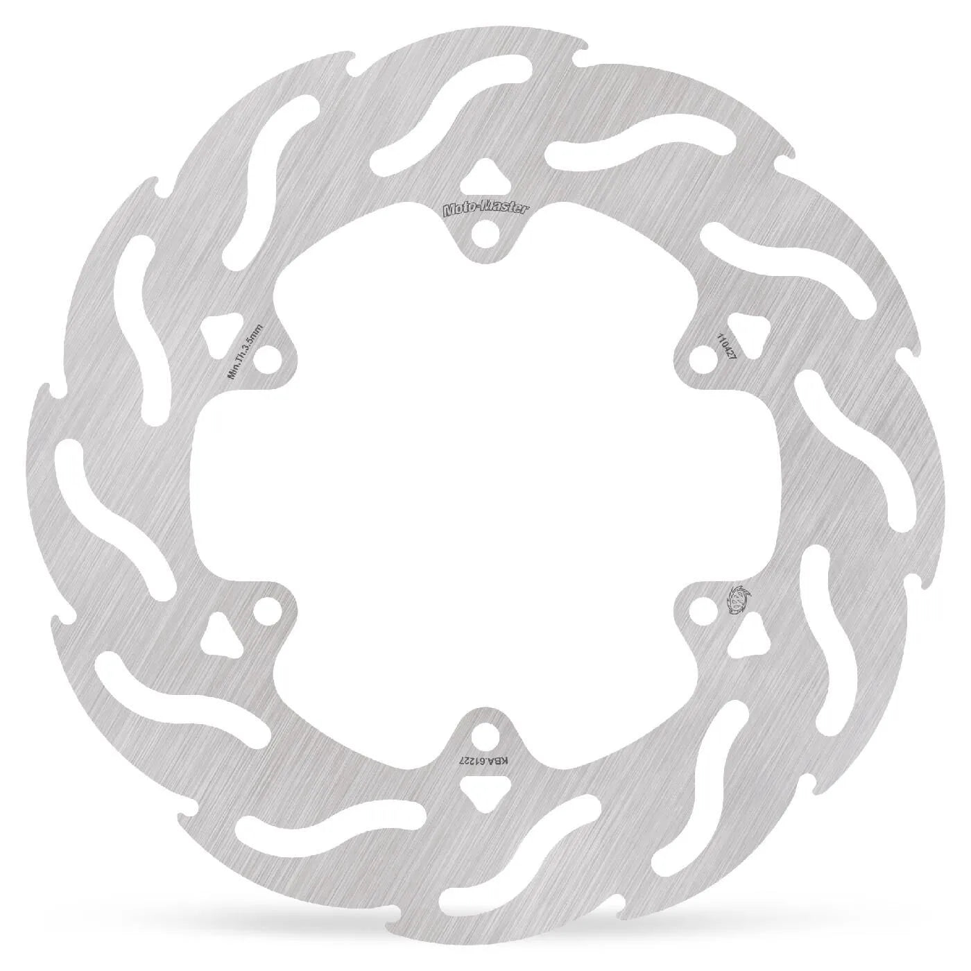 Moto-master Flame Series Brake Rotor - 220mm - Front & Rear