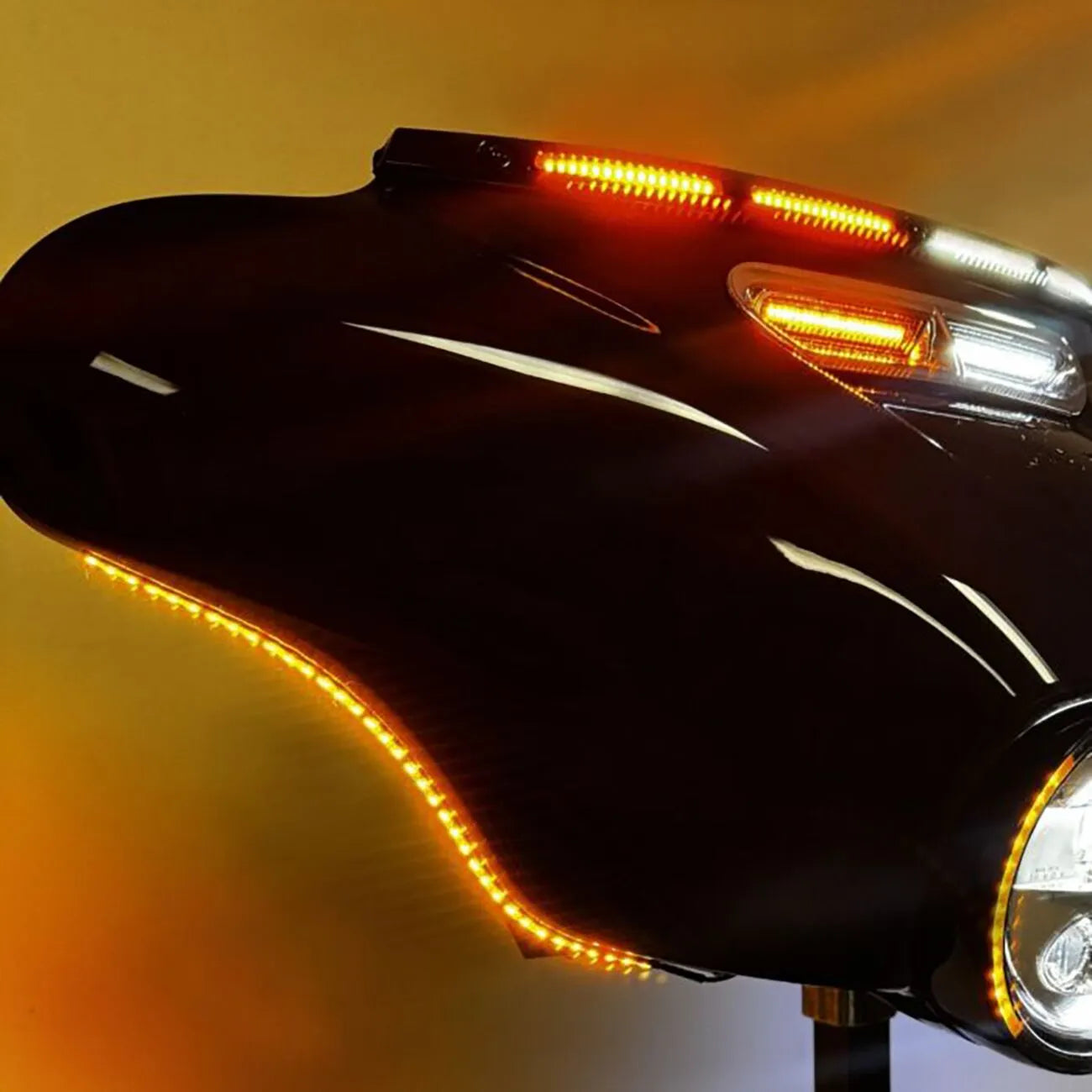 Custom Dynamics Dual Color Led Fairing Strips