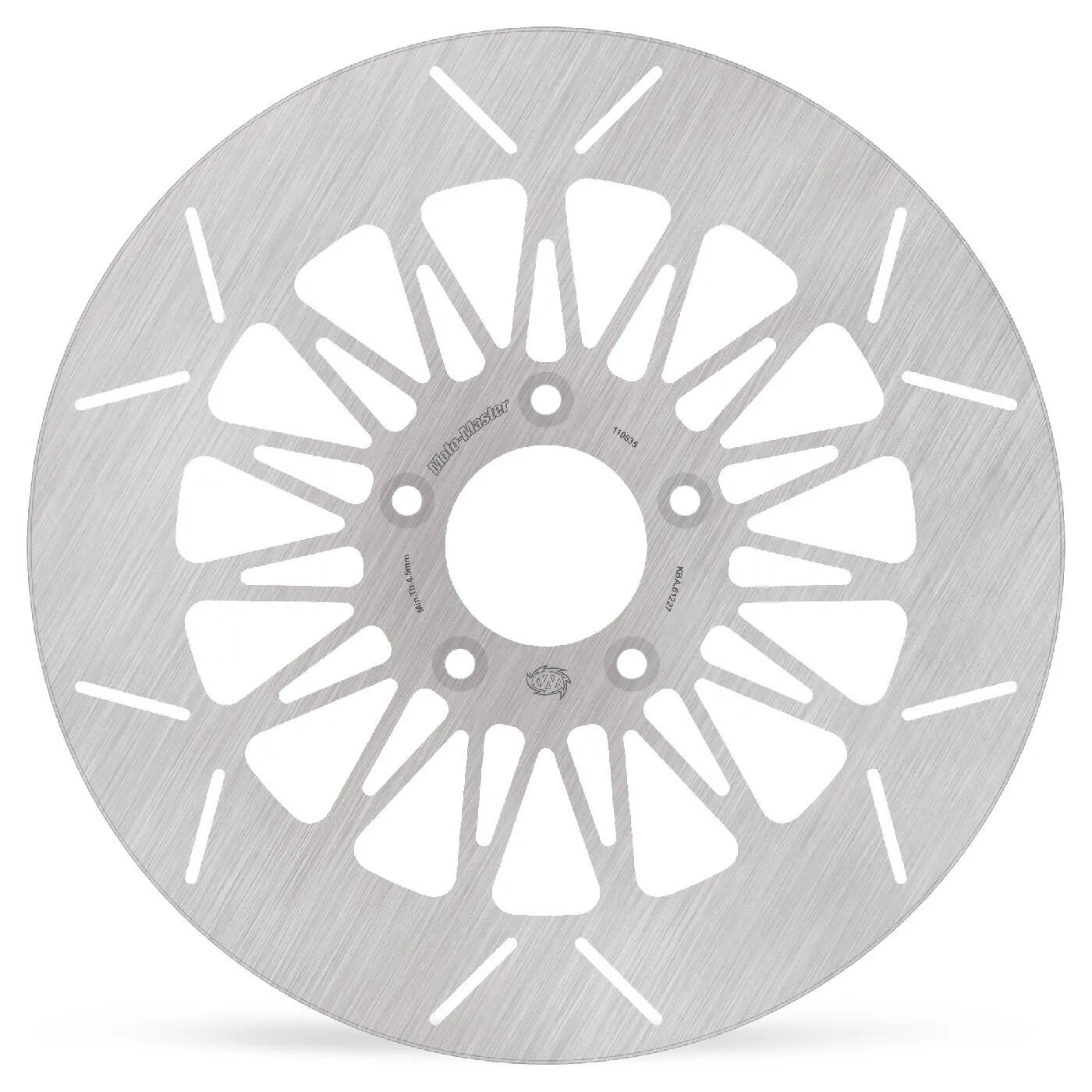 Moto-master Custom Series Fixed Brake Rotor For Motorcycle - Front
