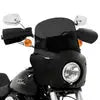 Memphis Shades Metric Handguards Black for FXLRS Low Rider
