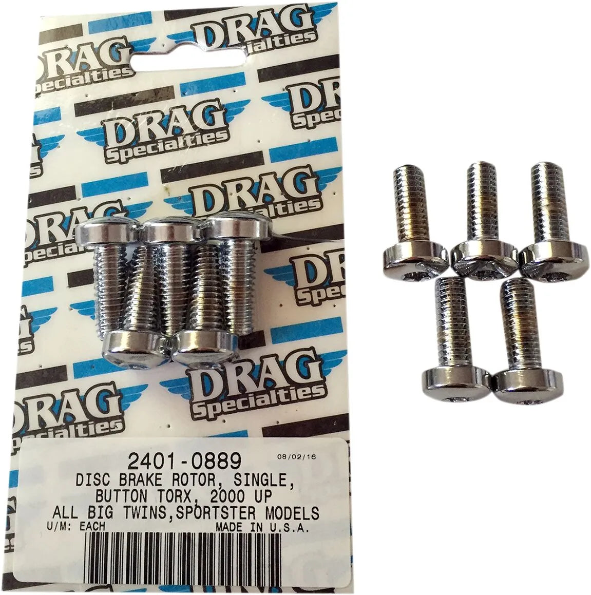 Drag Specialties Disc Brake Hub Mounting Kit - Front