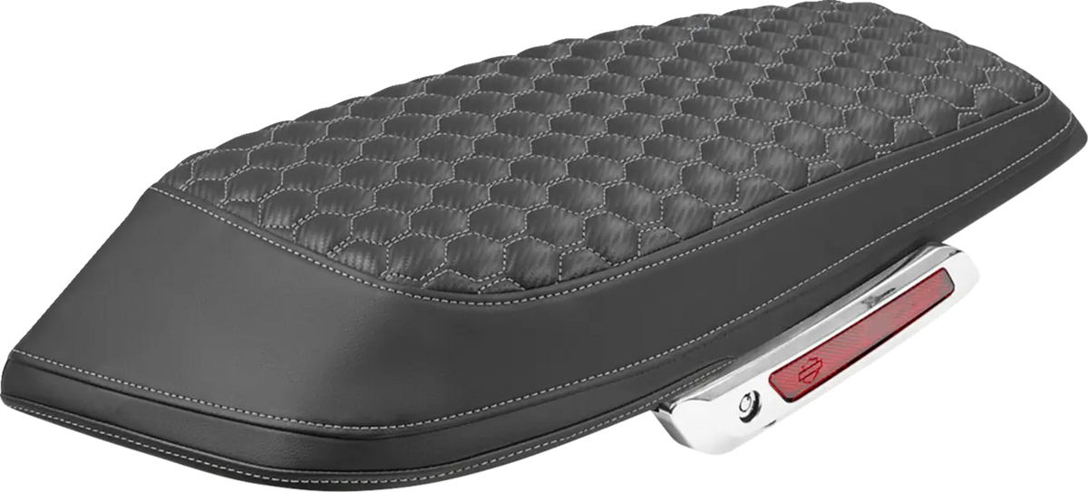 Saddlemen Honeycomb Saddlebag Lid Covers Silver for FLTR FLHX