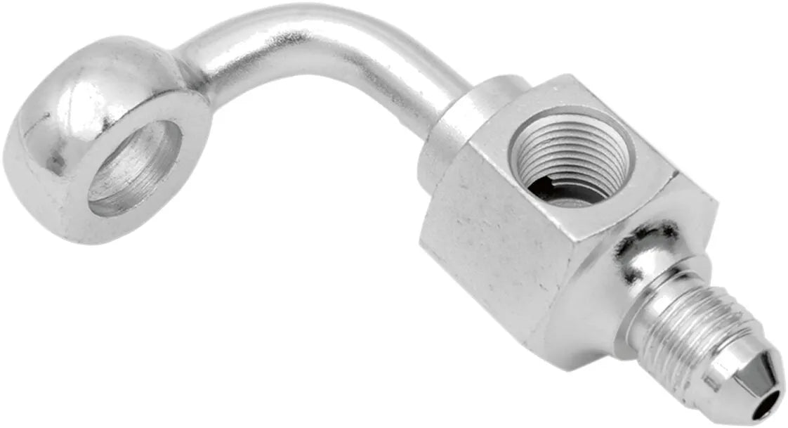Drag Specialties Chrome Steel Banjo Fitting
