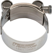 Moose Offroad Stainless Steel Exhaust Clamp For 1.94"-2.12" Pipes