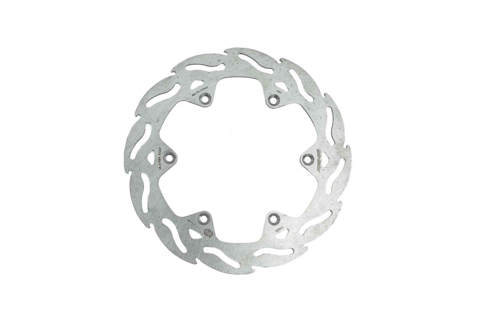 Moto-master Flame Series Fixed Brake Rotor - Rear
