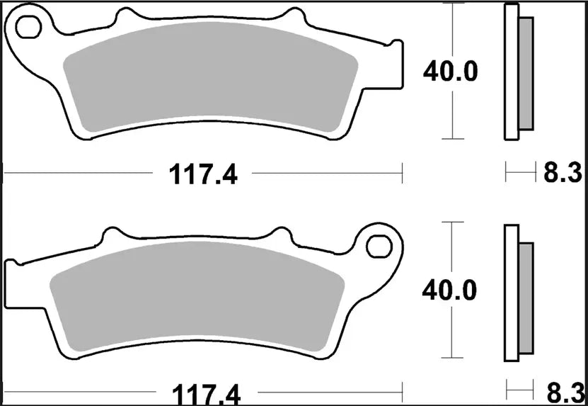 Brembo Carbon Ceramic Prime Line Brake Pad