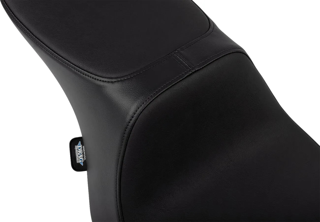 Drag Specialties Performance Predator 2-up Seat - For Harley Davidson