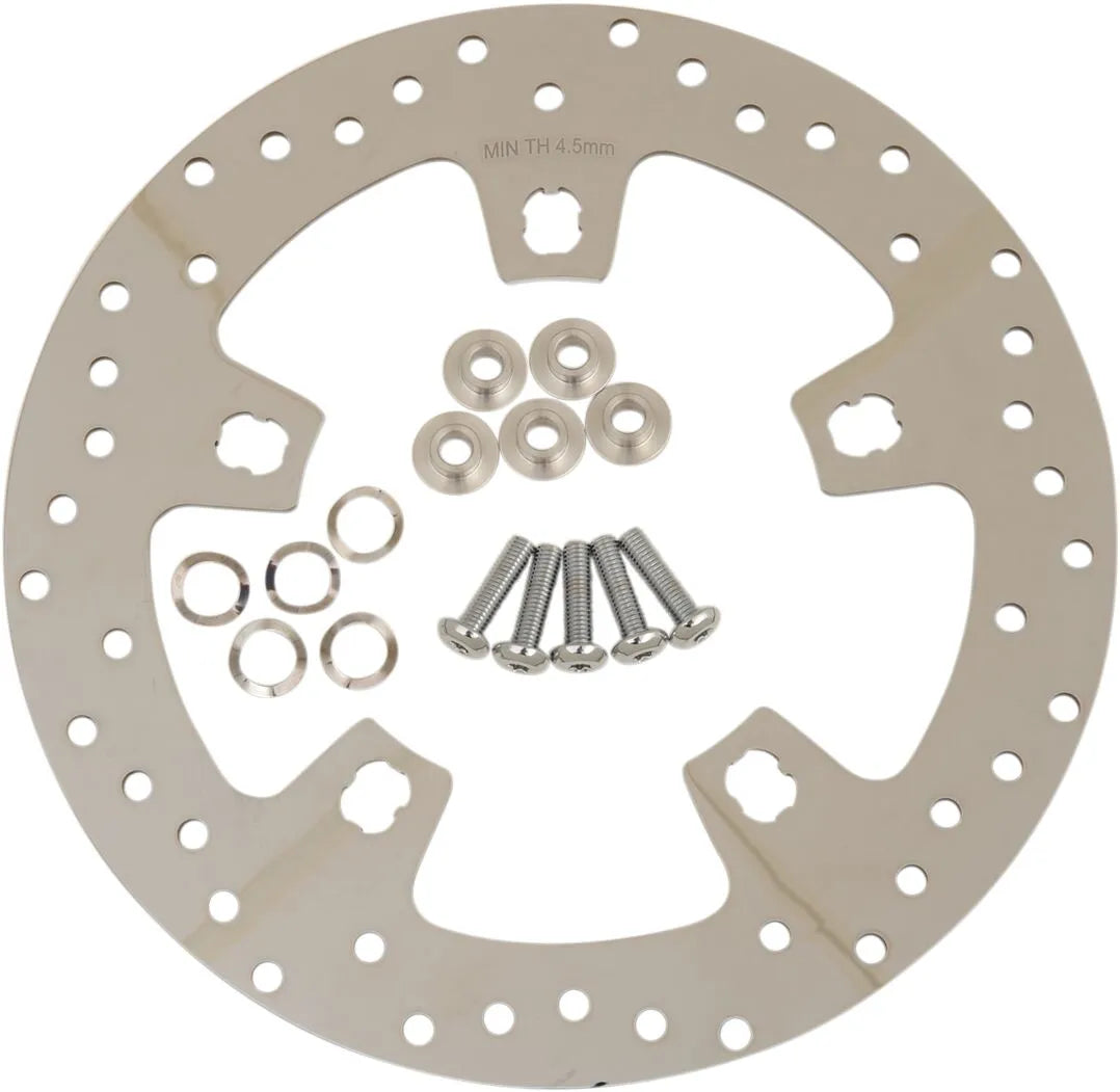Drag Specialties Custom 11.5" Front Brake Rotors - Front