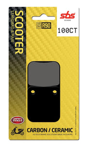 Sbs Ct Scooter Carbon Tech Organic Brake Pads - Front & Rear