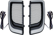 Kuryakyn Tracer Led Fairing Lower Grill Inserts