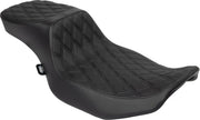 Drag Specialties Predator Extended Reach 2-up Seat - For Harley Davidson