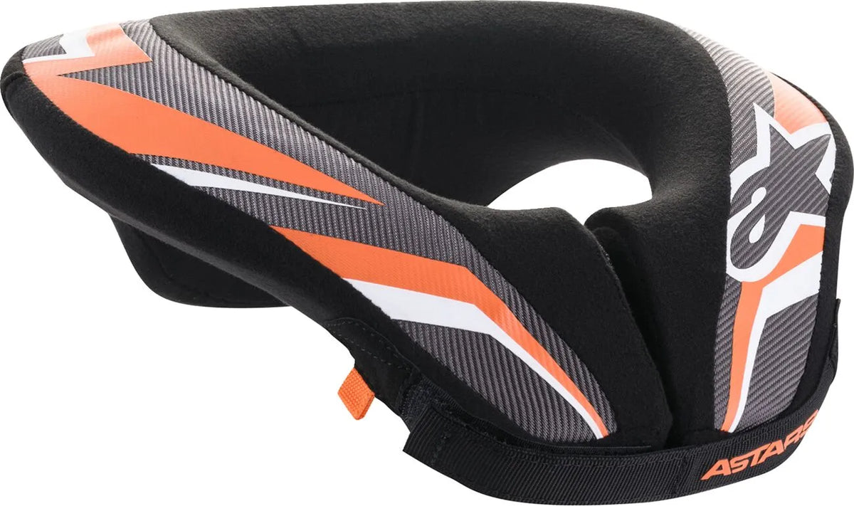 Alpinestars Sequence Youth Neck Roll Black Anthracite Orange