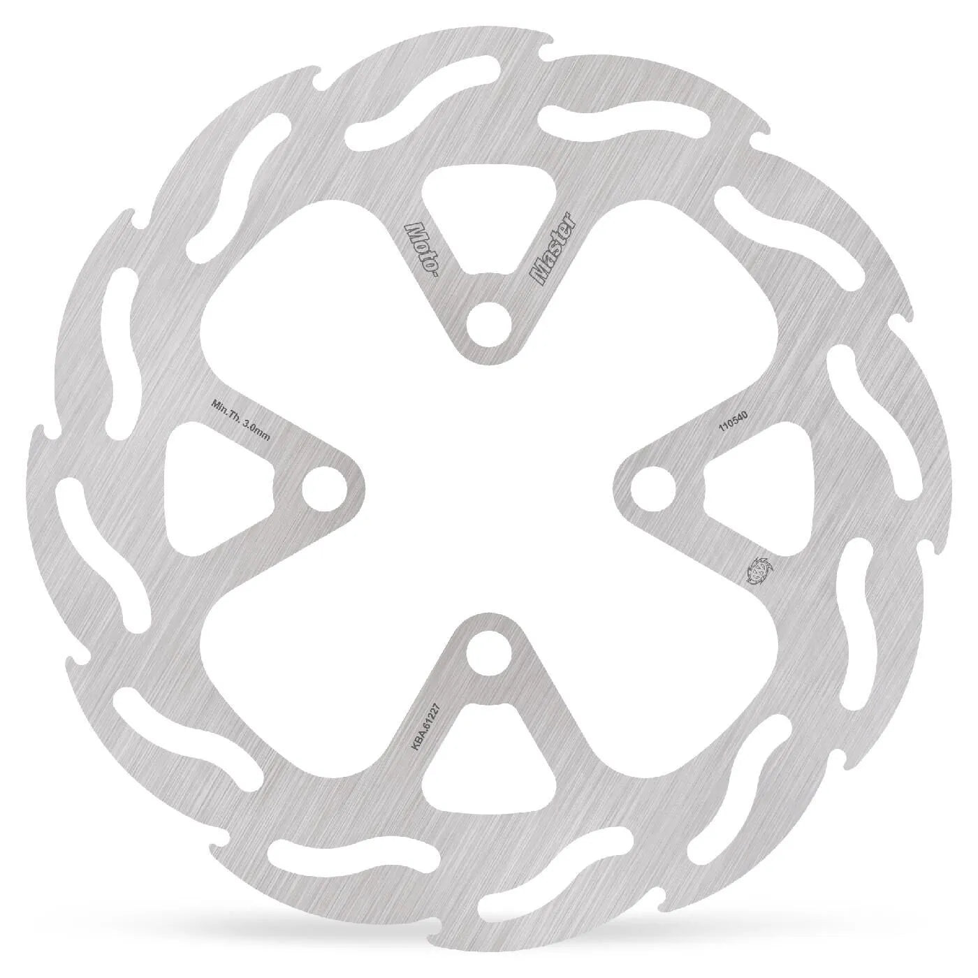 Moto-master Flame Series Brake Rotor For Motorcycles - Front