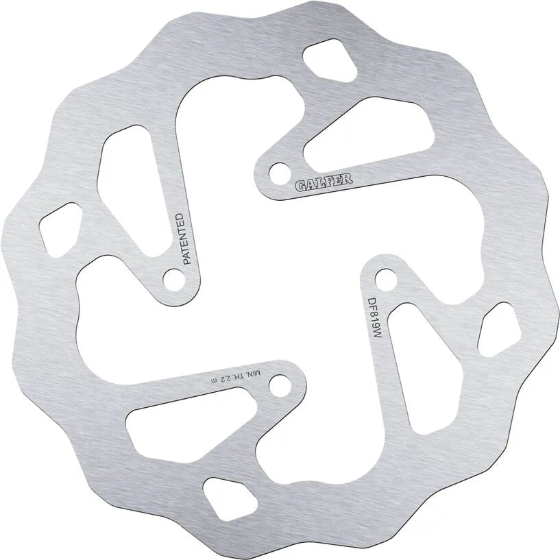 Galfer Wave® Brake Rotor Replacement For Motorcycles - Rear