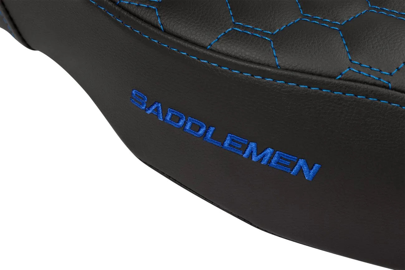 Saddlemen Honeycomb Step-up Seat - For Harley Davidson